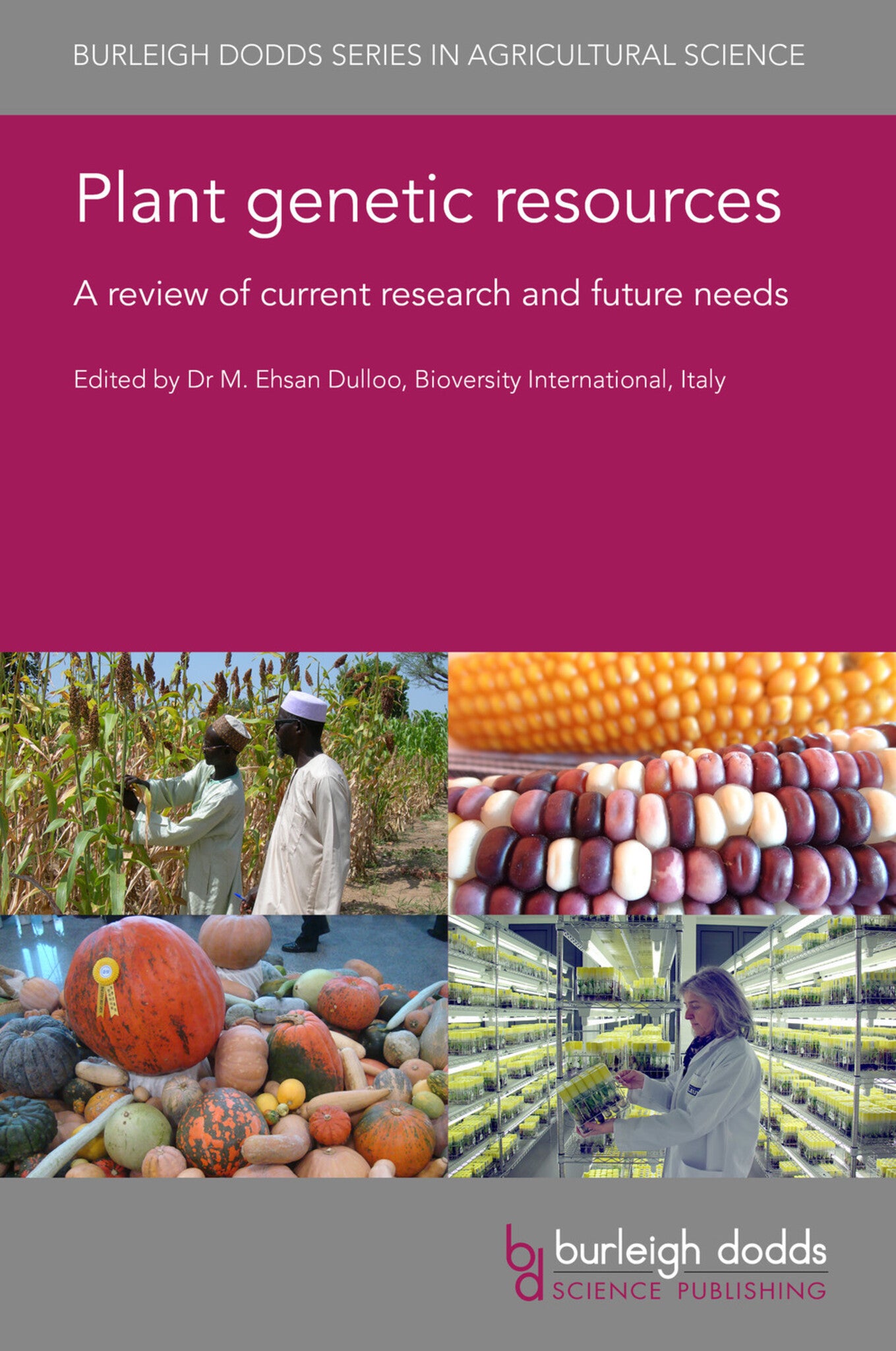 Cover image for Plant genetic resources ISBN 9781786764546